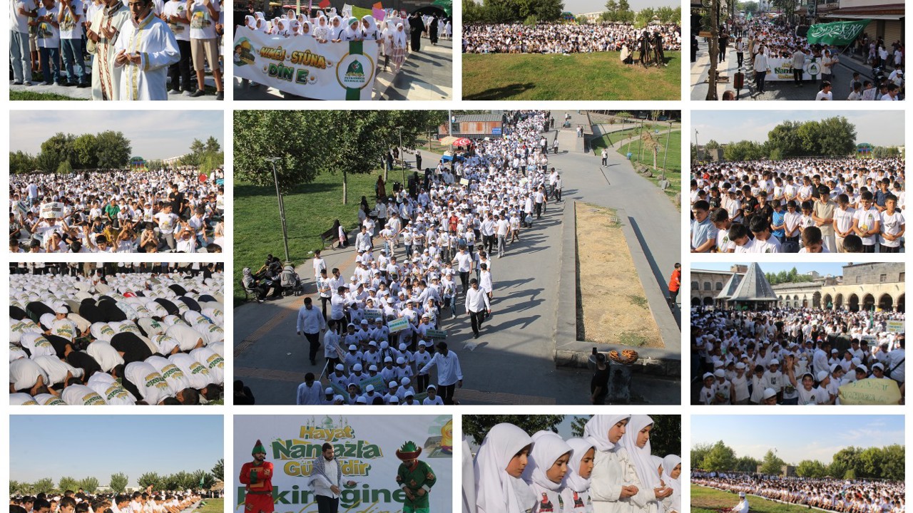 Diyarbakır’da "Hayat Namazla Güzeldir" programından renkli kareler