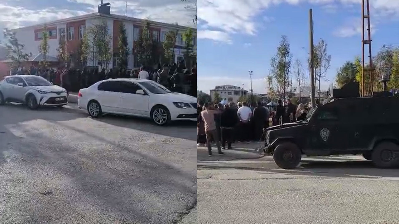 Van'da okulda silah ihbarı: Ekipler olay yerine sevk edildi