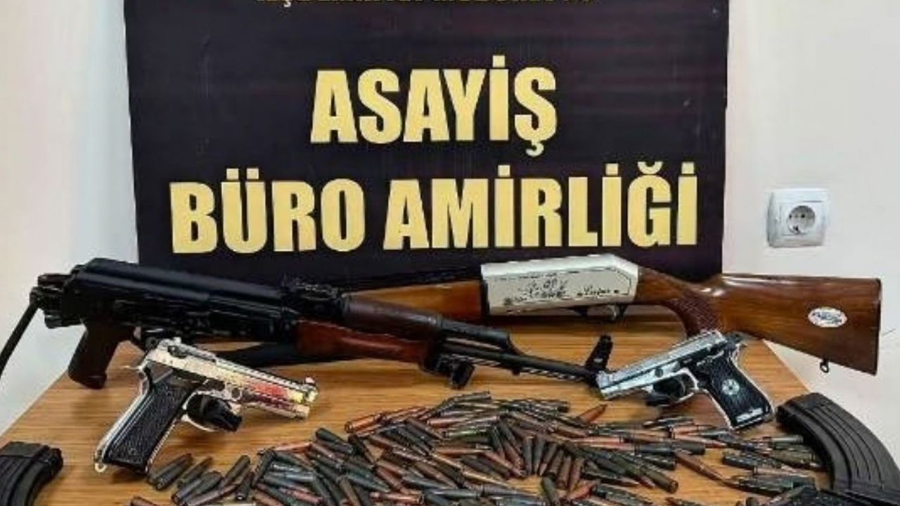 Şanlıurfa'da silah operasyonunda 16 şüpheli gözaltına alındı