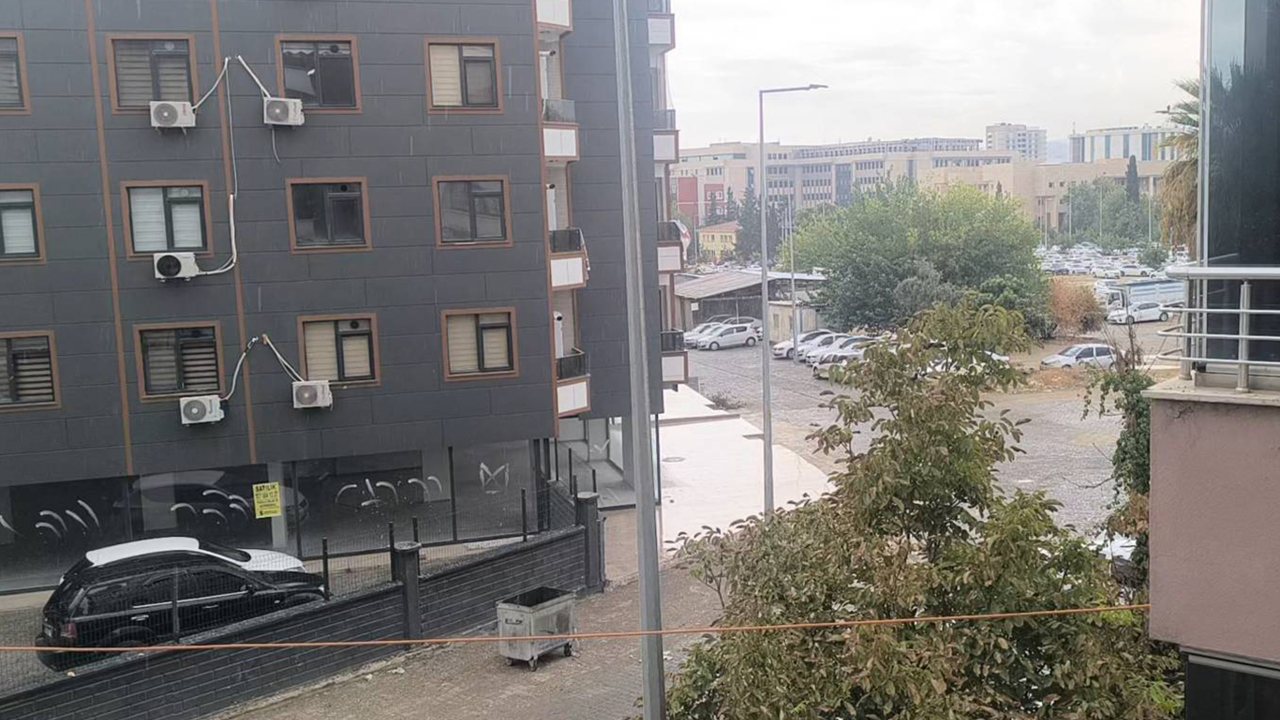 Şanlıurfa'da beklenen yağış etkisini göstermeye başladı