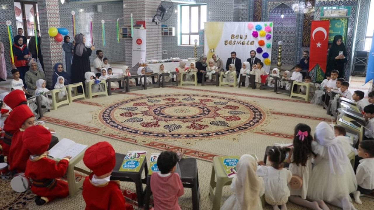 4-6 Yaş çocuklar için "Bed-i Besmele" programı düzenlendi