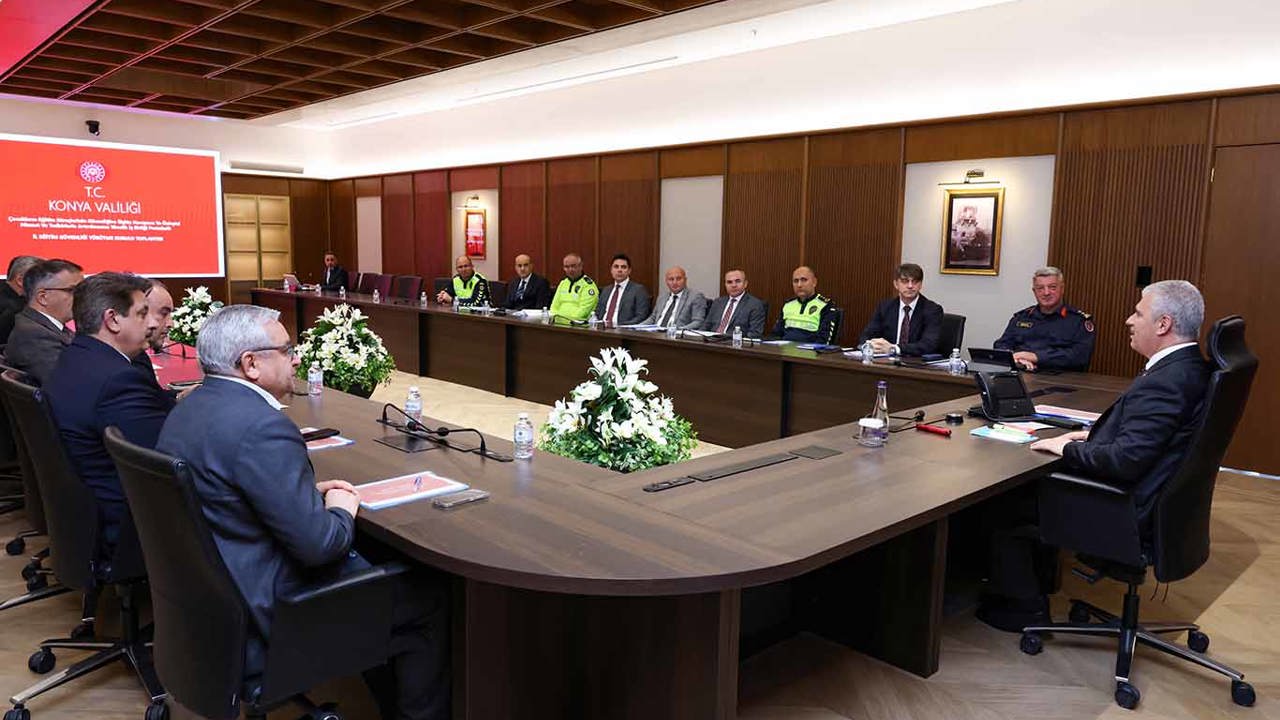 Konya’da eğitim güvenliği toplantısı gerçekleştirildi