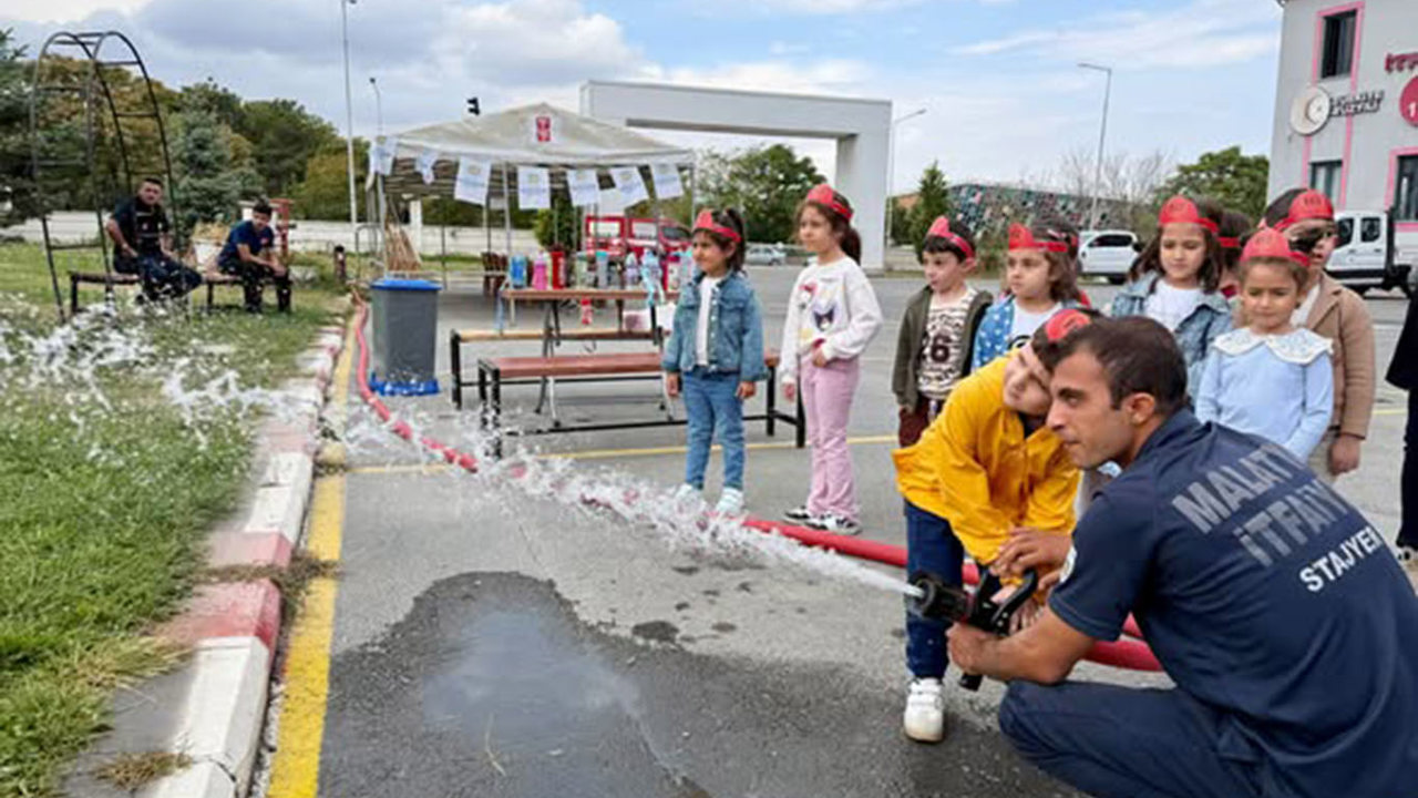 Öğrenciler itfaiyecilik mesleğini yerinde incelediler