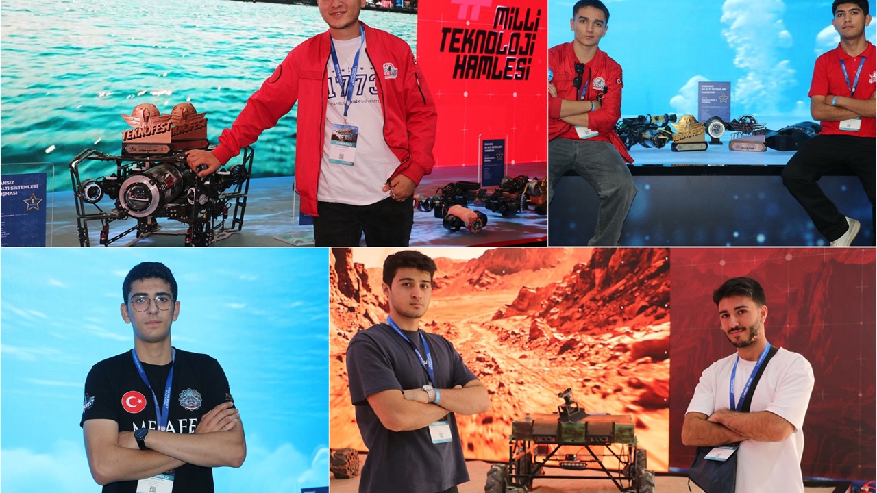 TEKNOFEST'te gençlerden teknoloji başarısı: Gençler geliştirdikleri araçların üretim süreçlerini anlattı