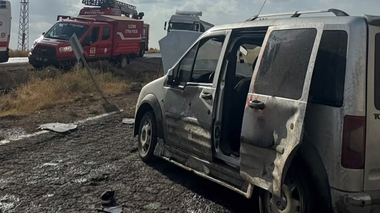 Cizre’de trafik kazası: 2’si çocuk 6 yaralı