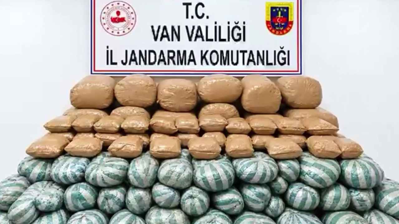 Van’da uyuşturucu operasyonu: 517 kilogram uyuşturucu ele geçirildi