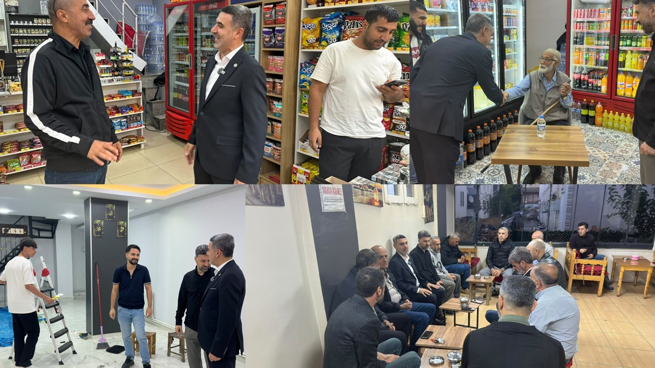 HÜDA PAR Bingöl İl Başkanlığı’ndan esnaf ziyareti