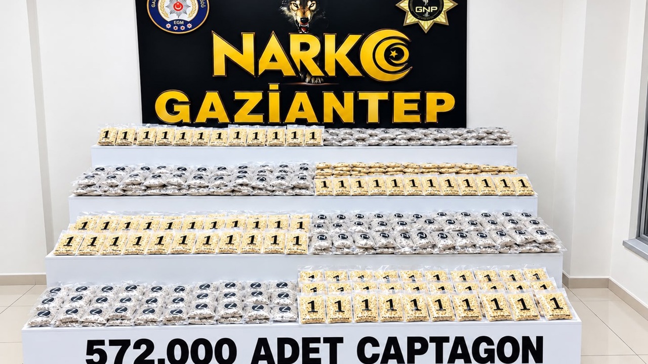 Gaziantep'te uyuşturucu operasyonları: 161 tutuklama