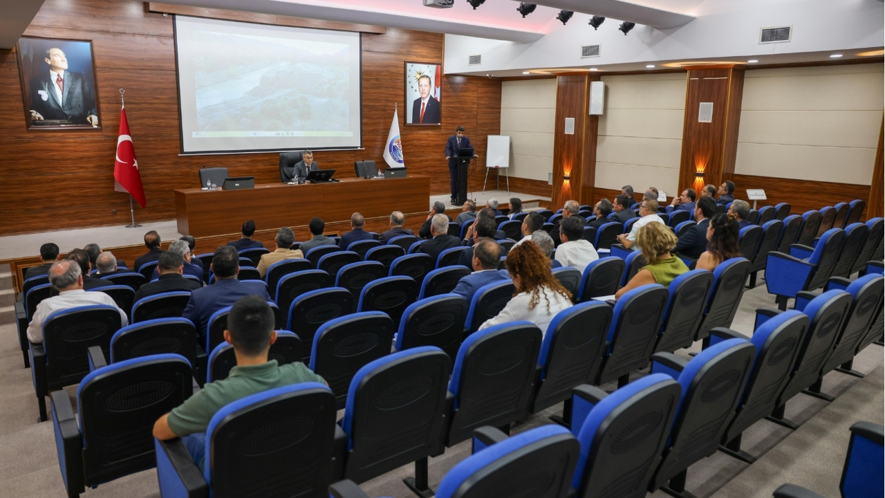 Mersin'de Taşkın Koordinasyon Kurulu toplandı