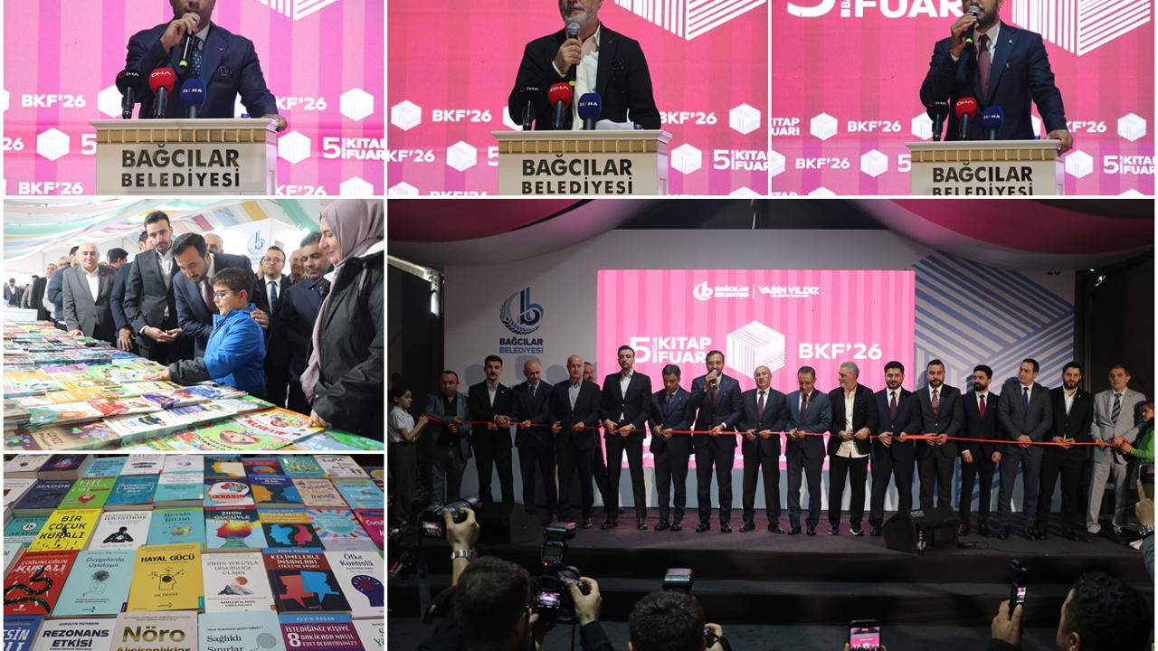 5'inci Bağcılar Kitap Fuarı açıldı