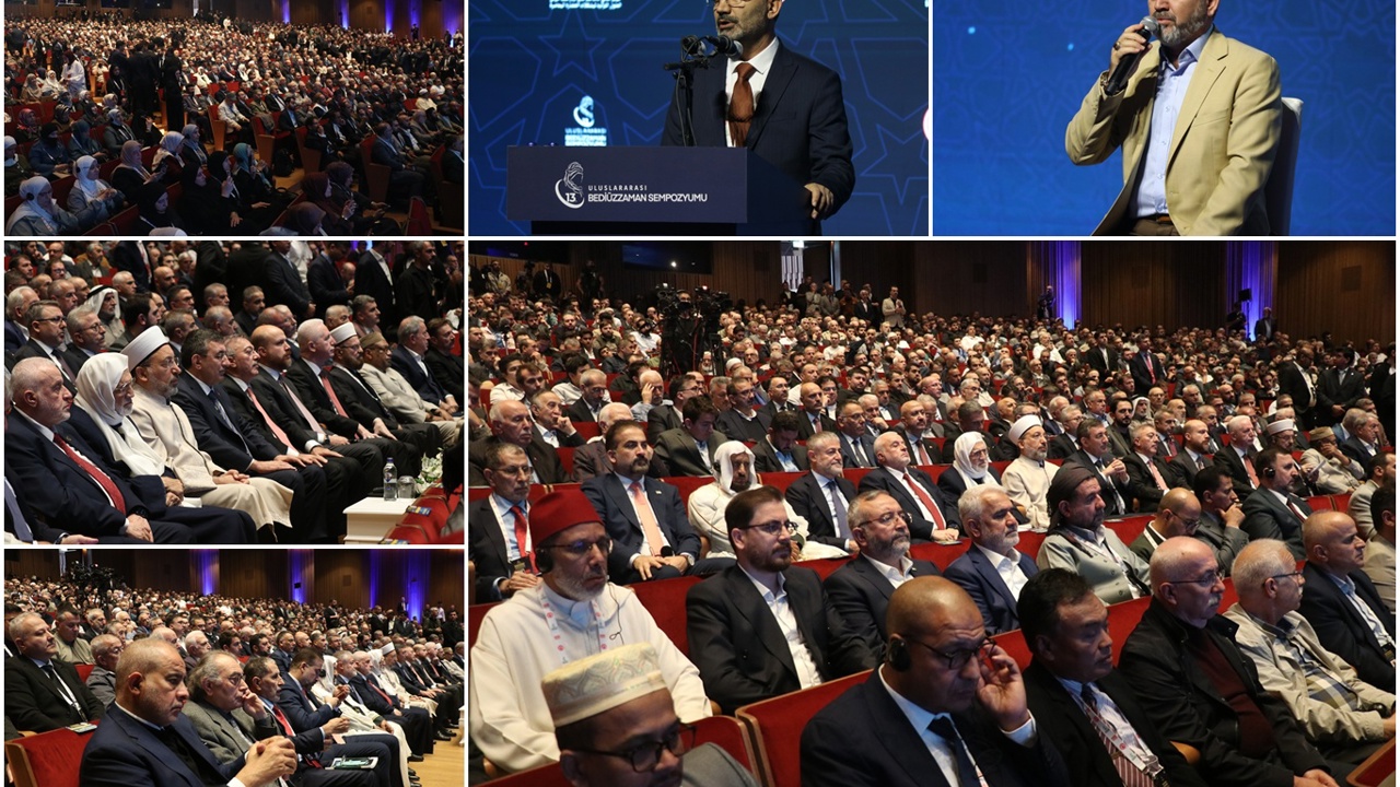 "13. Uluslararası Bediüzzaman Sempozyumu" İstanbul'da başladı