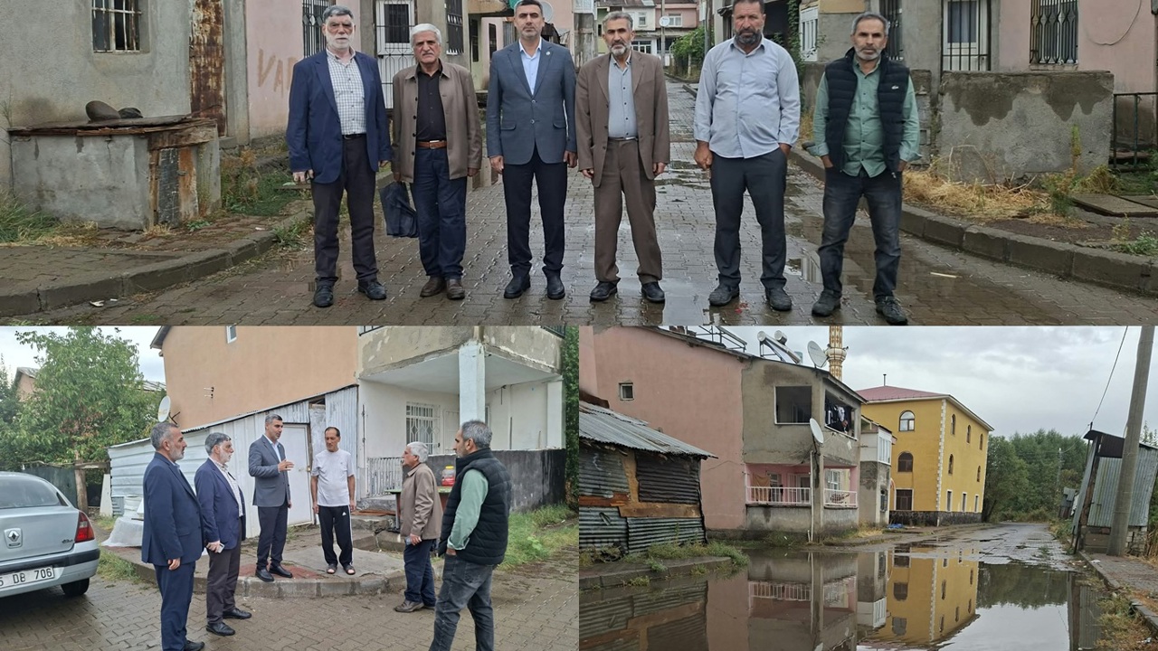 HÜDA PAR Bingöl İl Başkanlığı'ndan Aftor Küme Evleri sakinlerine ziyaret