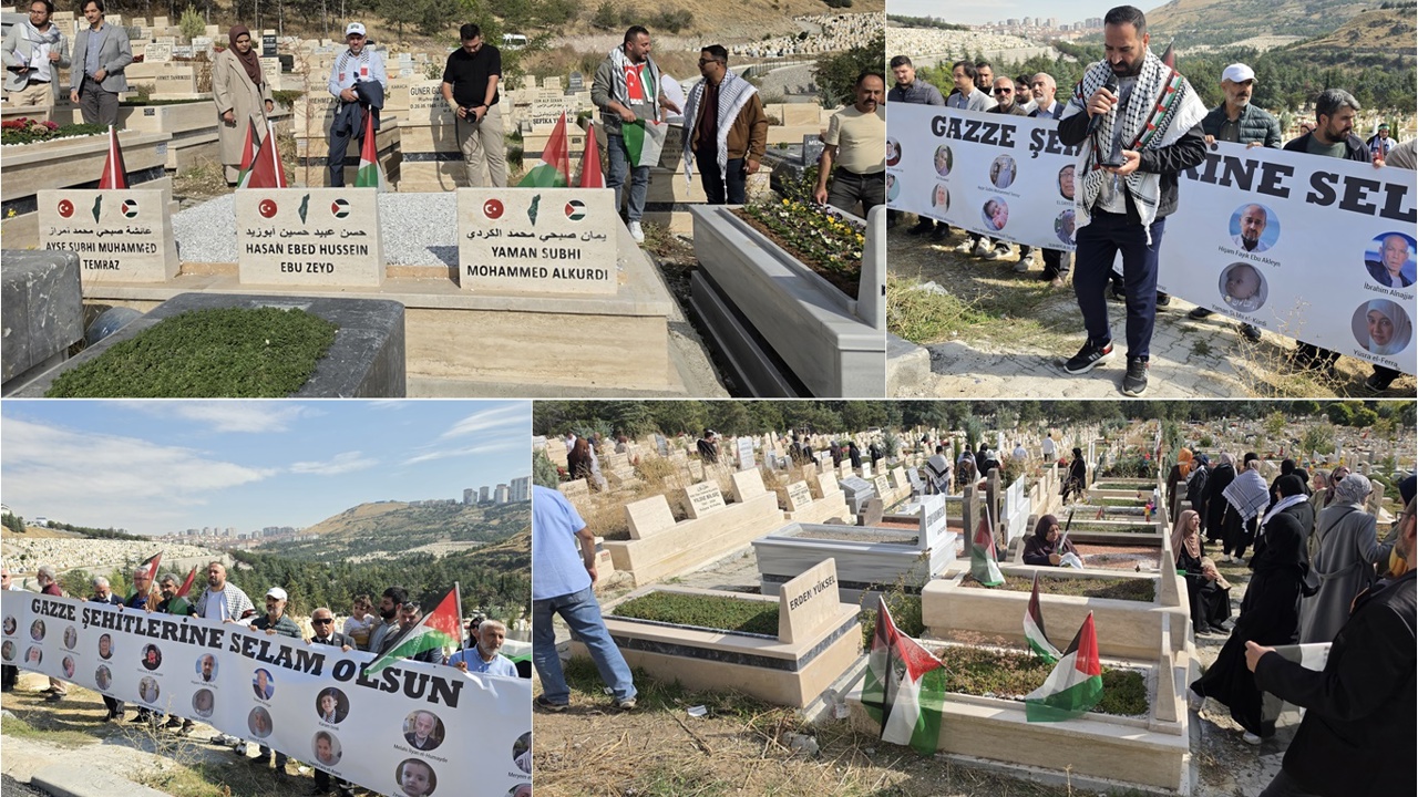 Ankara'da "Gazze Şehitlerini Anma ve Dua" programı düzenlendi