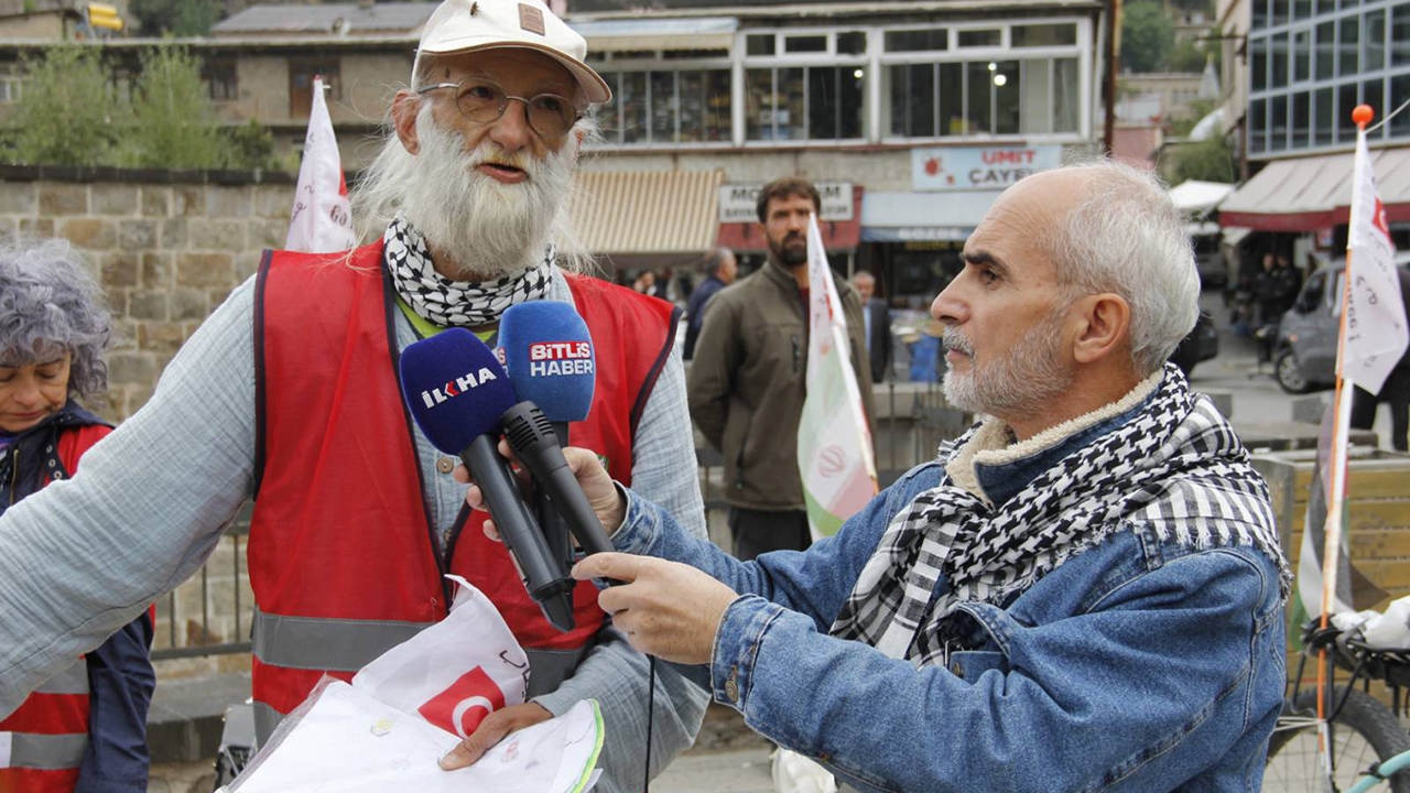 Diyarbakır’dan Minab’a doğru yola çıkan Minab Bisiklet Kervanı Bitlis’e ulaştı