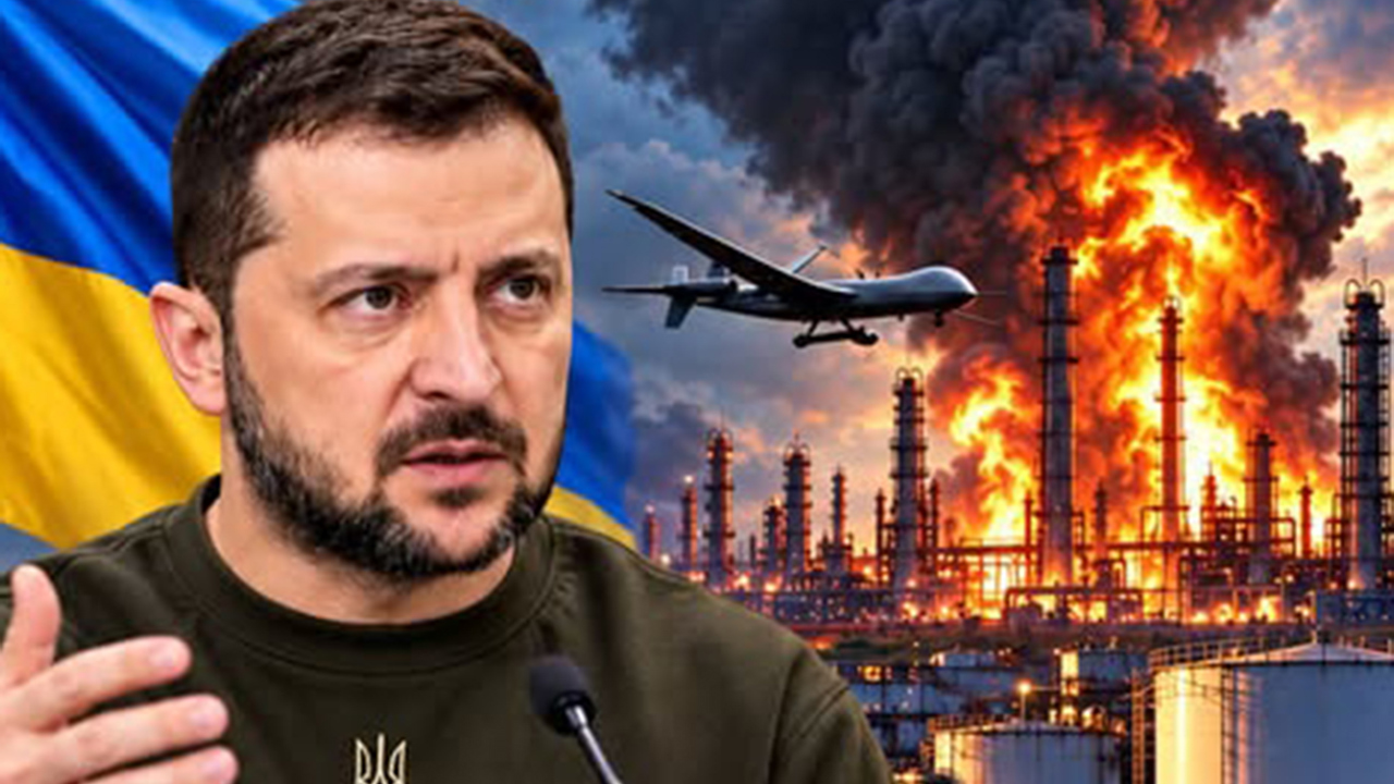 Zelenski'den Rusya'ya açık tehdit: Rafineriler ve enerji tesisleri hedefte