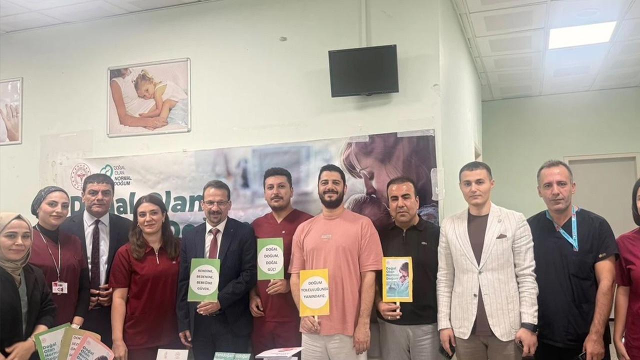 Cizre’de anne adayları için "normal doğum" farkındalığı