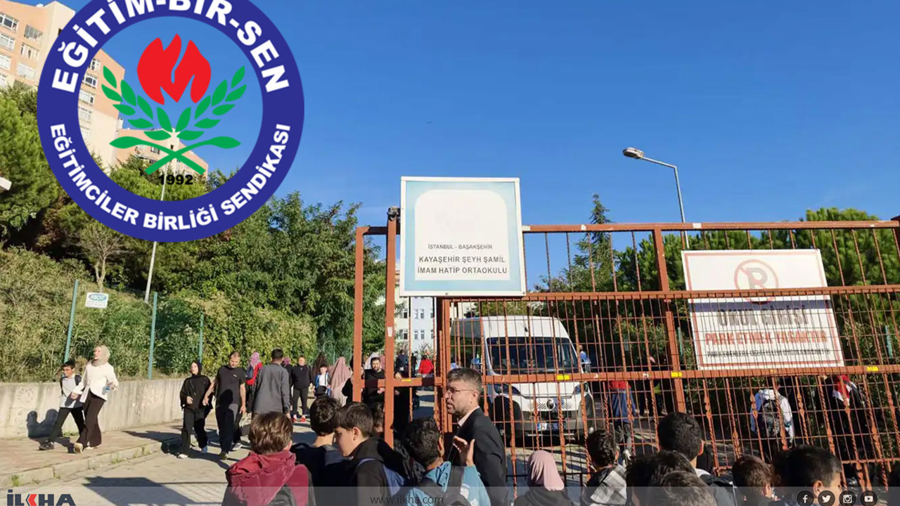 Eğitim-Bir-Sen'den Başakşehir'deki saldırı sonrası "Okul Güvenliği" çağrısı