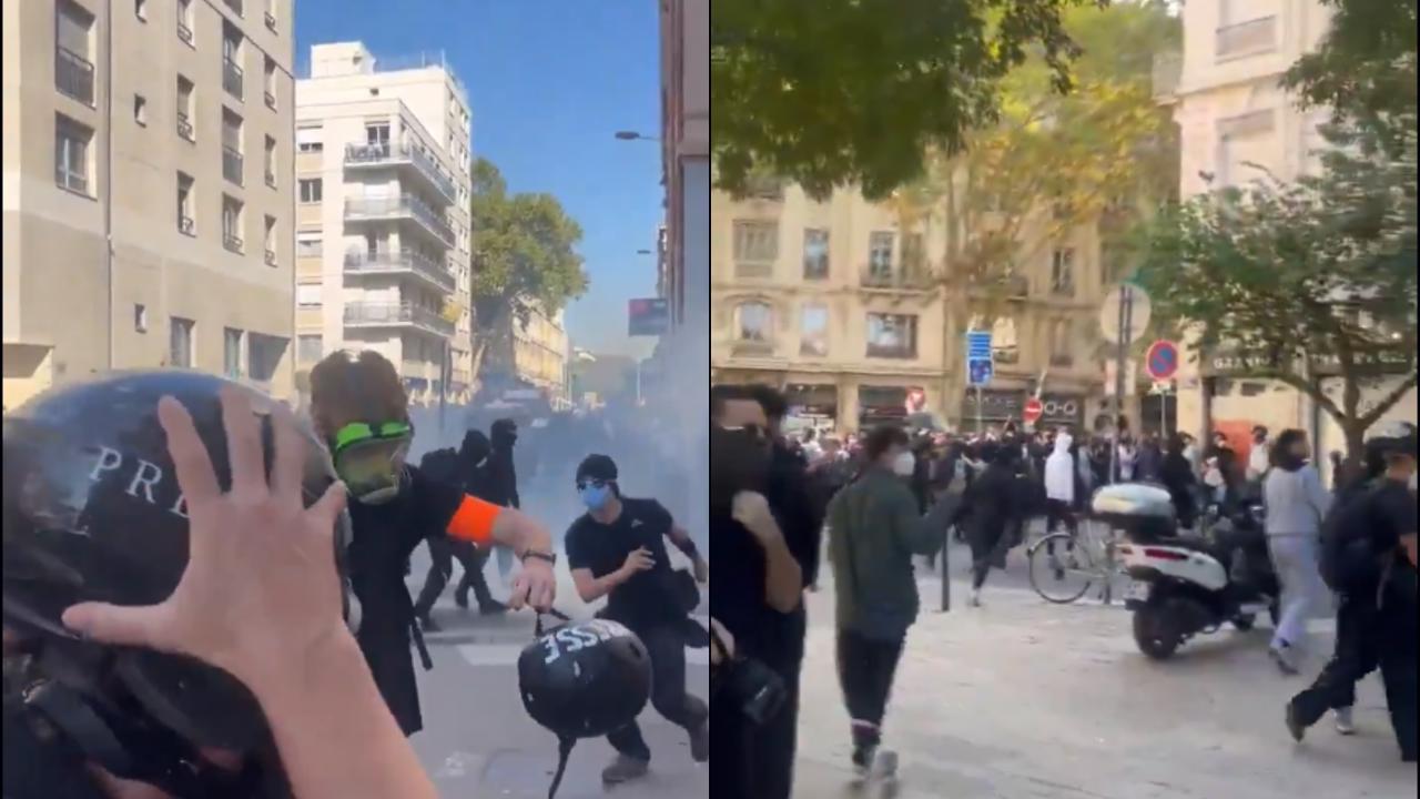 Fransa'da eğitim protestoları artarak devam ediyor: 6 bin 100 kişi gözaltına alındı
