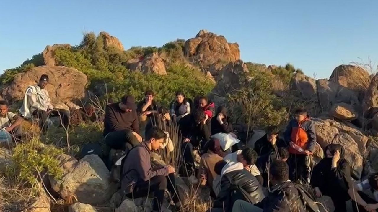 Muğla'da 34 düzensiz göçmen yakalandı