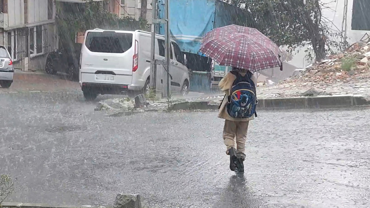 Meteoroloji'den gök gürültülü sağanak uyarısı