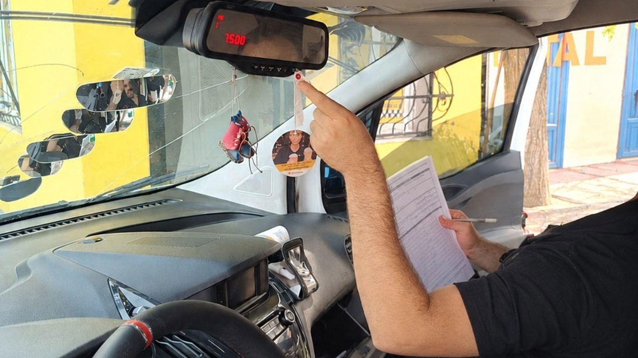 Batman'da ticari taksilere yönelik taksimetre denetimi