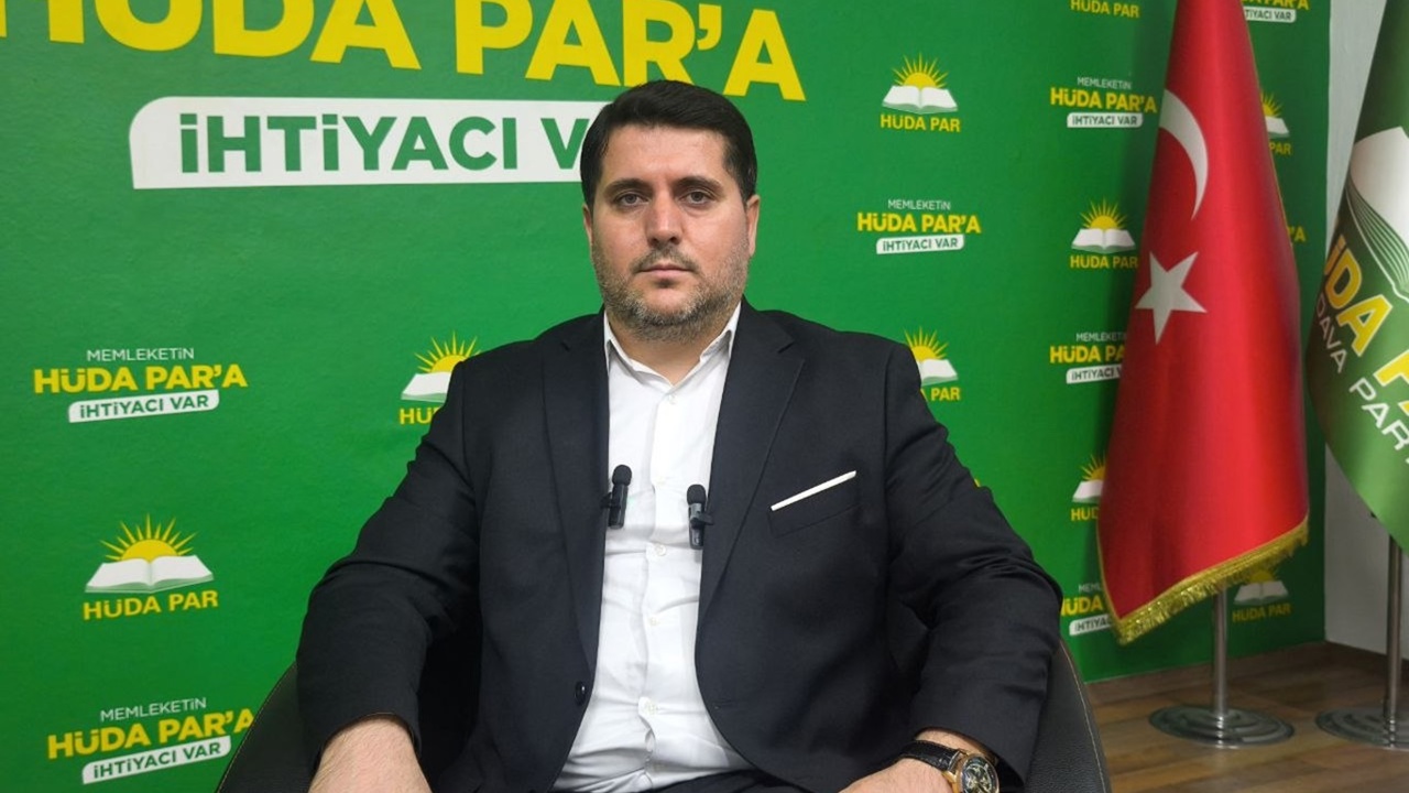 HÜDA PAR İl Başkanı Durmaz: Yasin Börü ve arkadaşlarının yolu yolumuz, davaları davamızdır