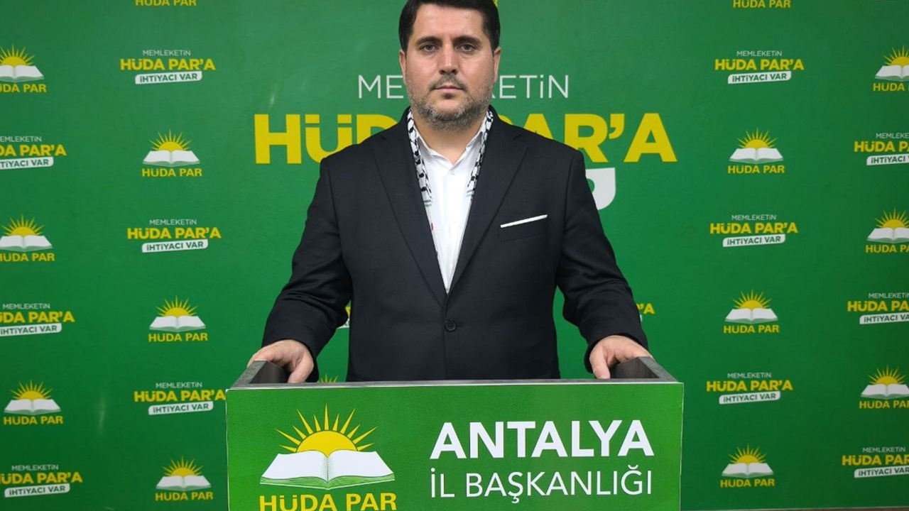 HÜDA PAR Antalya İl Başkanı Durmaz'dan Gazze mesajı: Gün mazlumların yanında bulunma günüdür