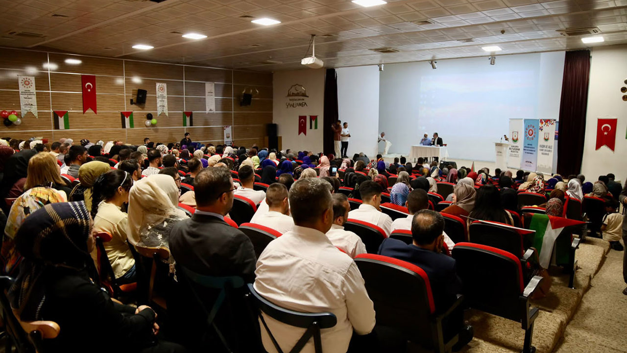 Filistin'de şehit olanlar Şanlıurfa'da anıldı