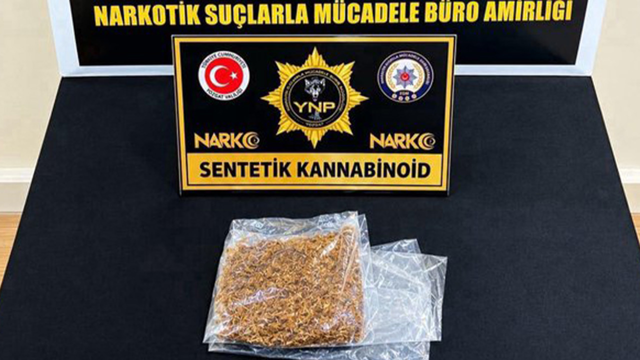 Yozgat'ta uyuşturucu operasyonu: Bir şüpheli hakkında işlem başlatıldı