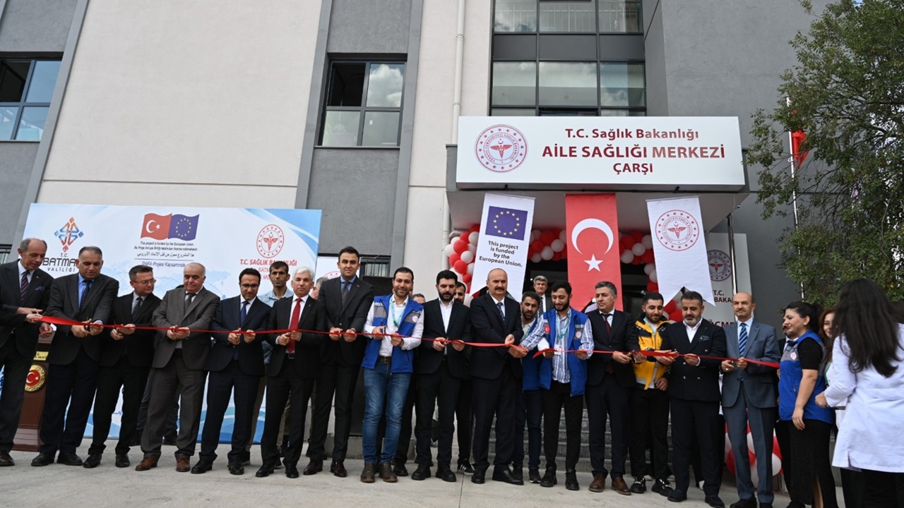 Batman'da Göçmen Sağlığı Merkezi hizmete açıldı