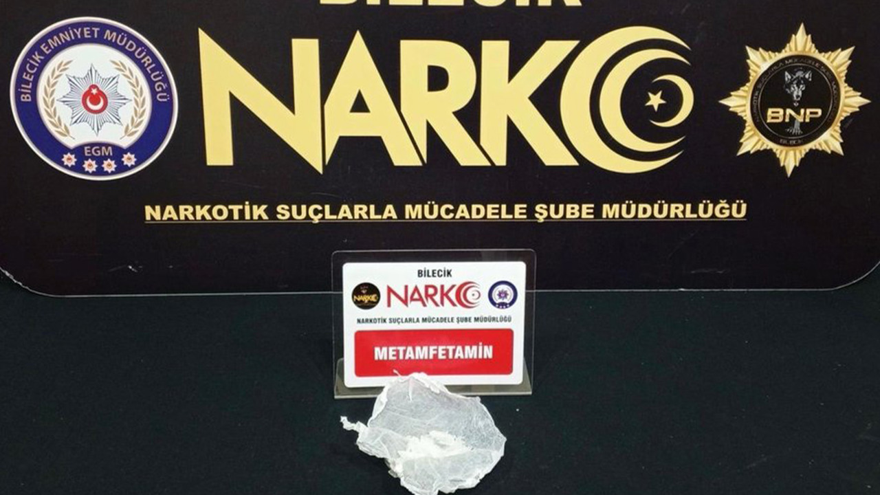 Bilecik'te uyuşturucu operasyonunda bir şüpheli yakalandı