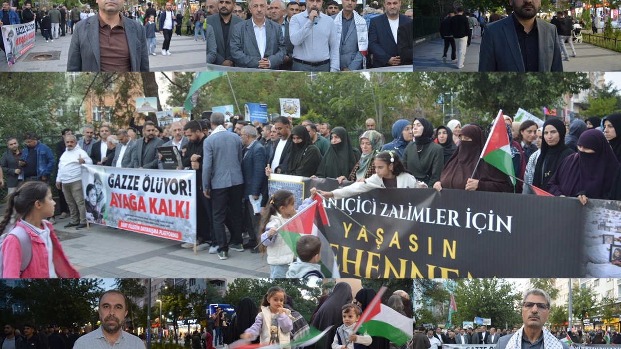Siirt'ten 7 Ekim mesajı: Aksa Tufanı dünyaya direnişi öğretti