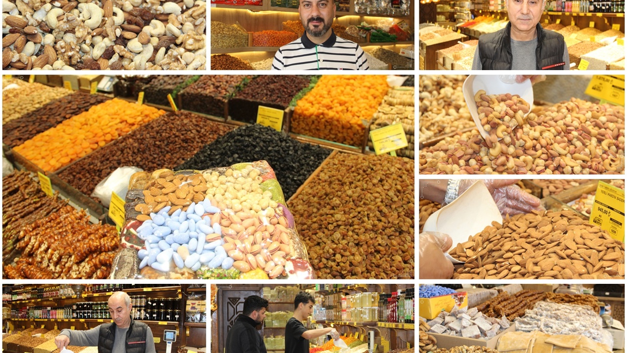 Havaların soğumasıyla kuruyemiş sezonu hareketlendi