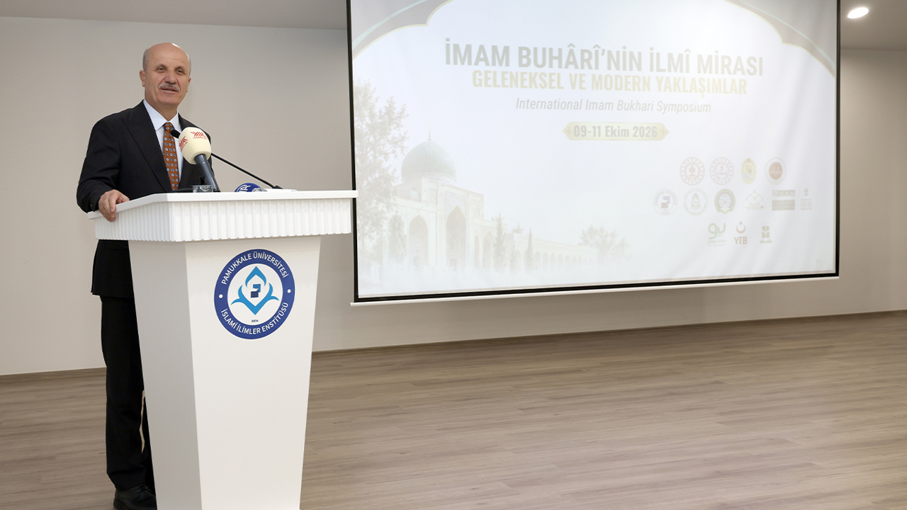 İmam Buhârî'nin hadis ve tarih ilmine katkısı uluslararası sempozyumda ele alındı