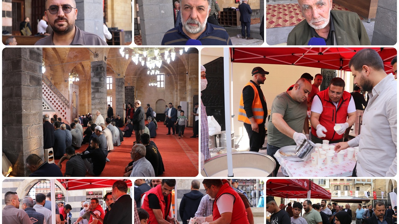 Tahtani Camii'nin açılışını cemaat ve esnaf sevinçle karşıladı