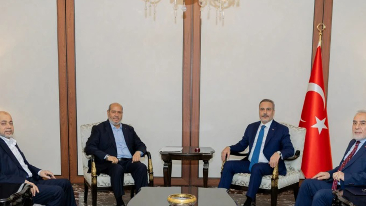 Bakan Fidan, HAMAS heyetiyle görüştü