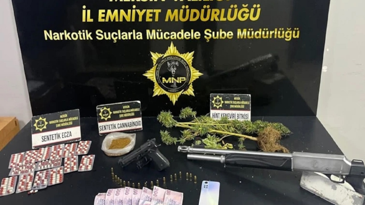 Mersin'de uyuşturucu operasyonu: 6 tutuklama