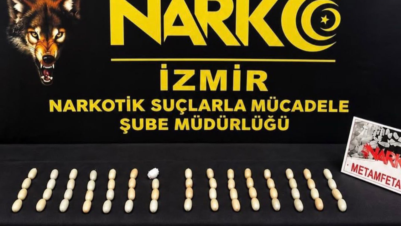 Havalimanında yutulan 60 kapsülde 495 gram metamfetamin ele geçirildi