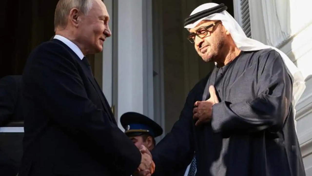 Putin ve BAE lideri enerji ve güvenliği görüştü 