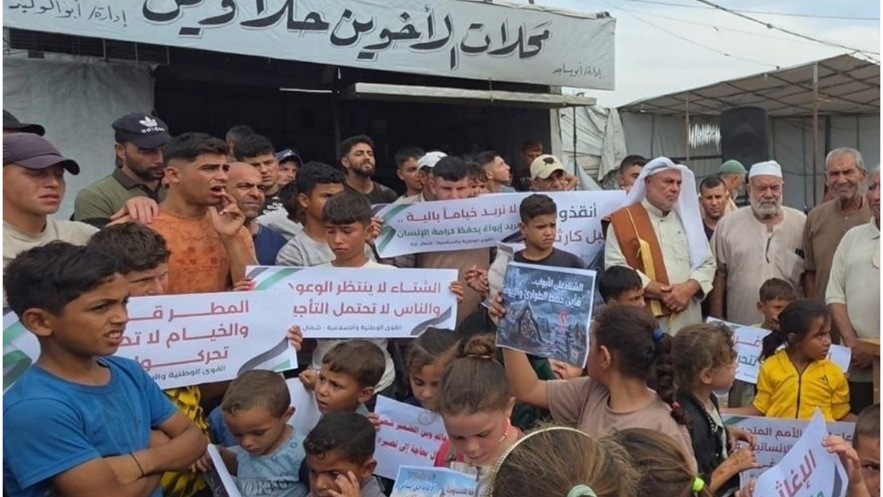 Gazze’de yerinden edilenlerden uluslararası kuruluşlara çağrı