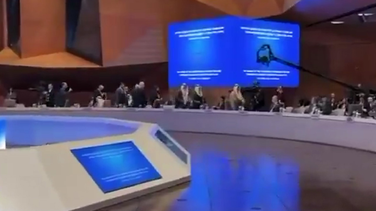 CİCA Zirvesi’nde işgalci Herzog konuşurken çok sayıda temsilci salondan ayrıldı