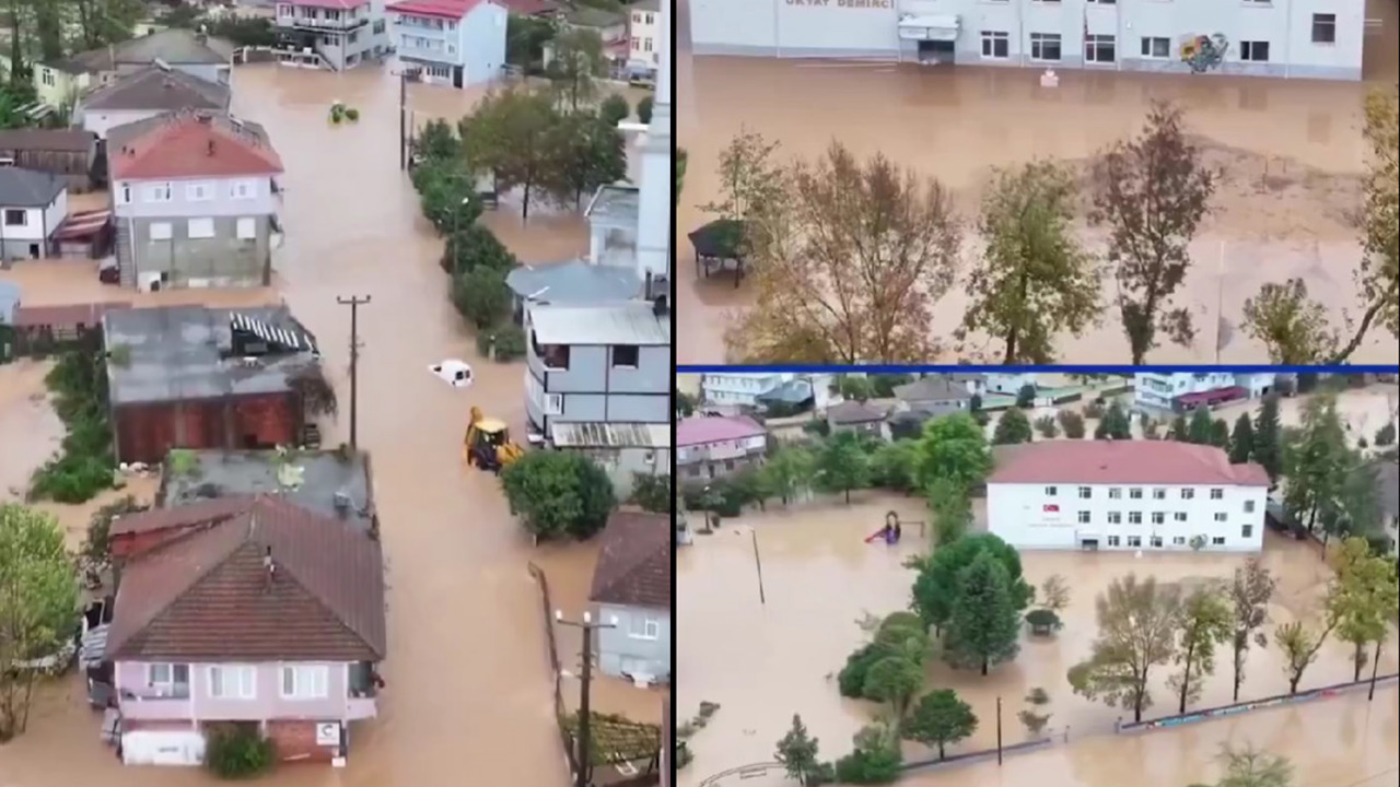Sakarya’da sel felaketi: Evler yıkıldı, köprülerde çökmeler meydana geldi