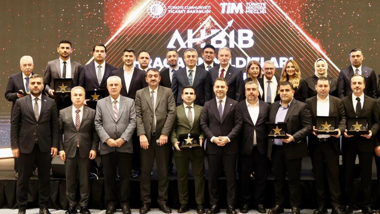 AHBİB'in ihracatçı firmalarına ödül verildi