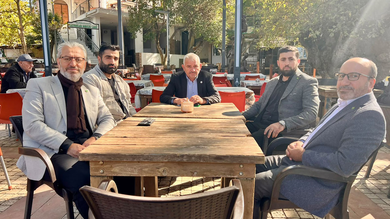 HÜDA PAR İzmir İl Yönetiminden Buca’daki muhtarlara ziyaret