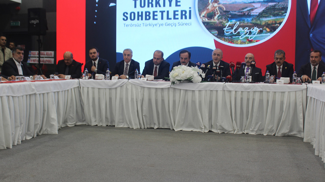 Elazığ’da "Terörsüz Türkiye" süreci konuşuldu: Milli birlik güçlendirilmeli