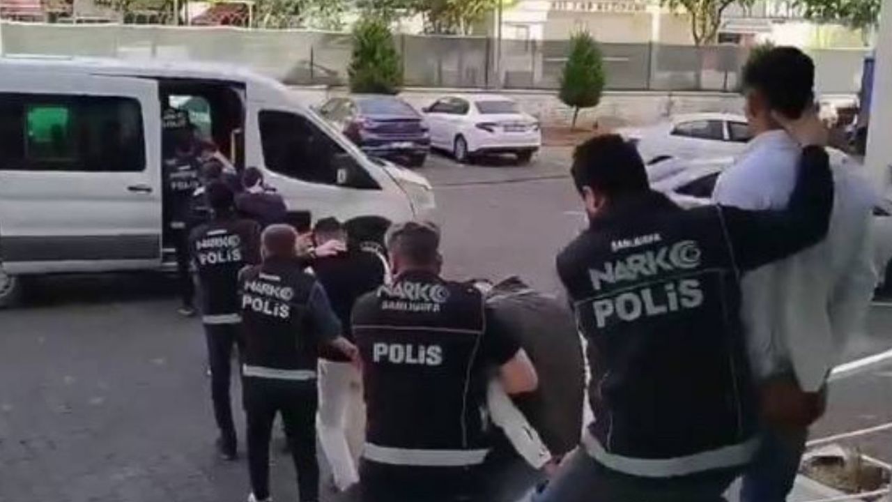 Şanlıurfa'da uyuşturucu operasyonlarında 13 kişi tutuklandı