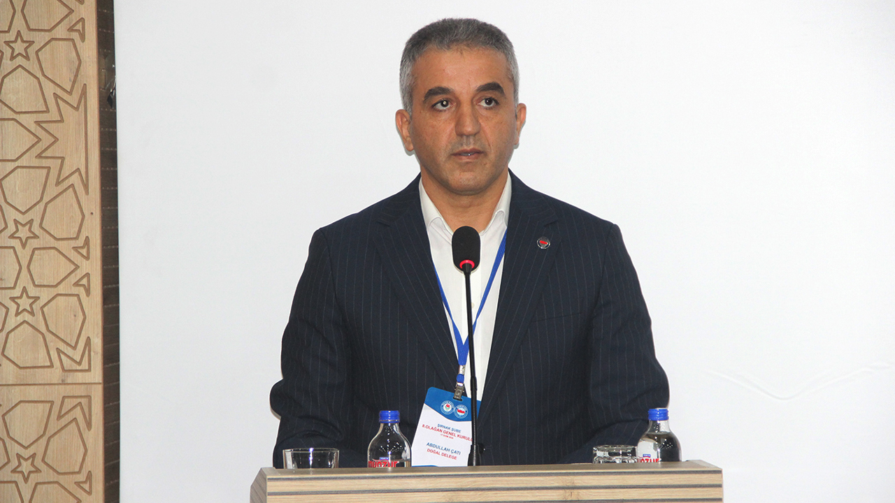 Eğitim-Bir-Sen Şırnak’ta Abdullah Çatı güven tazeledi