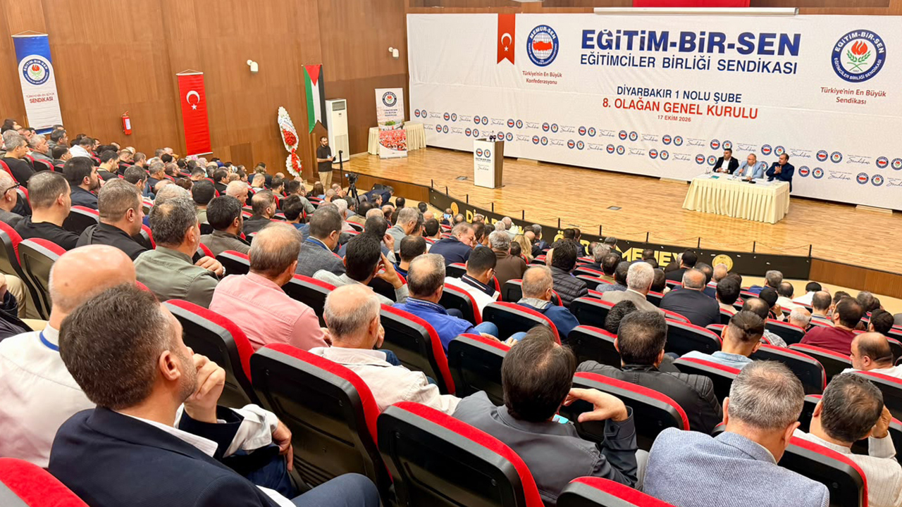 Eğitim Bir-Sen Diyarbakır 1 nolu Şube Başkanı Tekdemir güven tazeledi