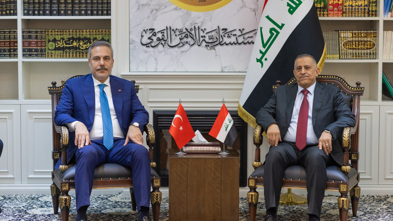 Dışişleri Bakanı Fidan, Irak Ulusal Güvenlik Müsteşarı Abbudi ile görüştü