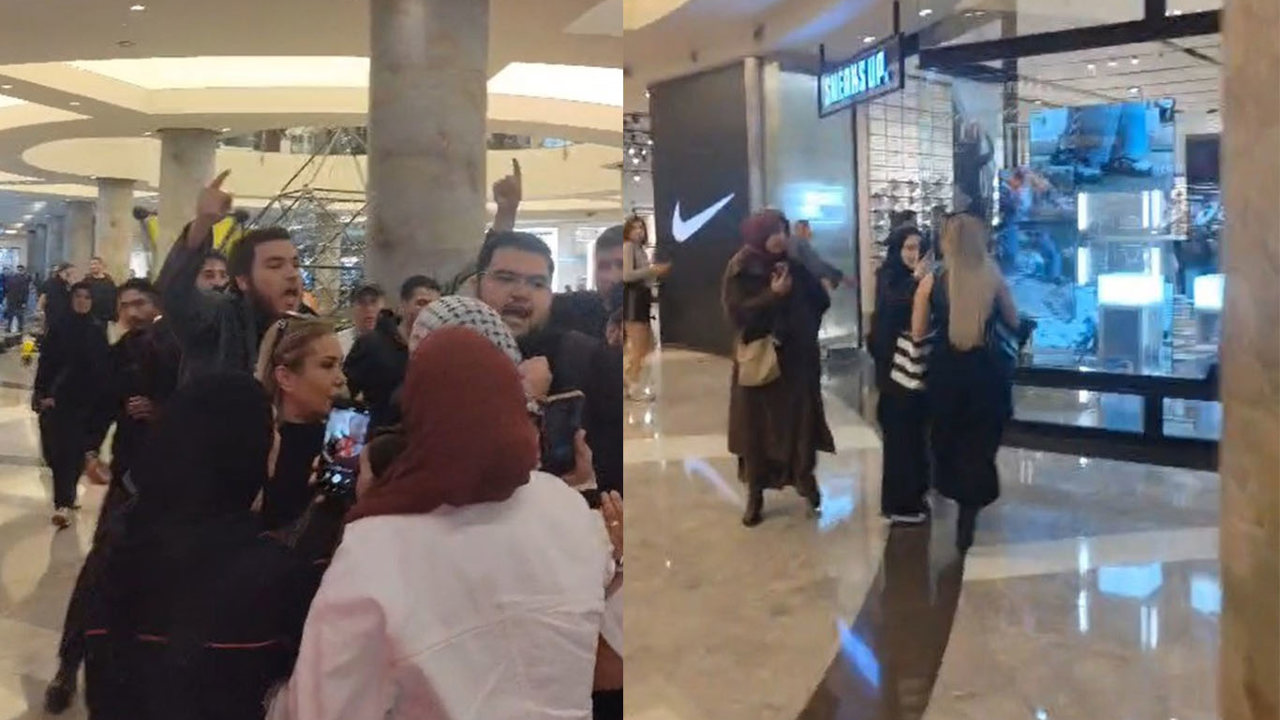 İşgalcilere Türkiye'de sağlık hizmeti veren çifte vatandaş Klodya Medina protesto edildi